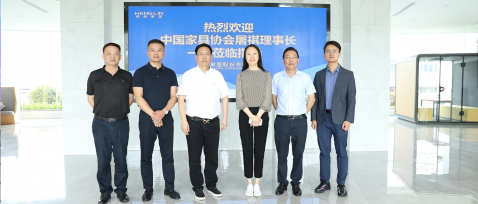 中國家具協(xié)會(huì)副理事長屠祺蒞臨恒林調(diào)研